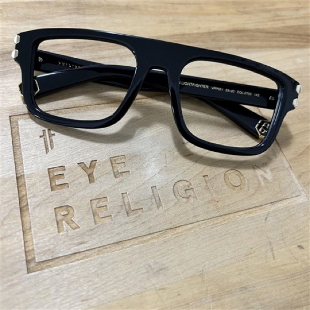 Philipp Plein Lightfighter Black Men's Optical Glasses